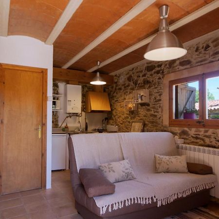 Apartamento Duplex Rural Con Chimenea Y Vistas Panoramicas Desde La Cama Sant Marti Sacalm المظهر الخارجي الصورة