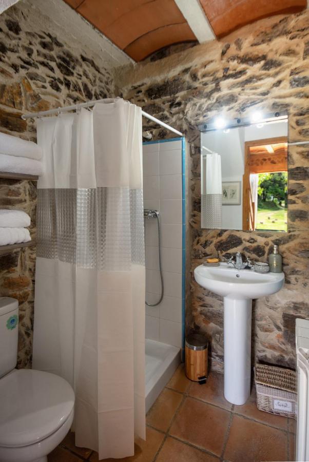 Apartamento Duplex Rural Con Chimenea Y Vistas Panoramicas Desde La Cama Sant Marti Sacalm المظهر الخارجي الصورة
